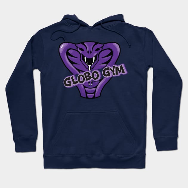 Globo Gym Purple Cobras Japanese Dodgeball Hoodie by aidreamscapes